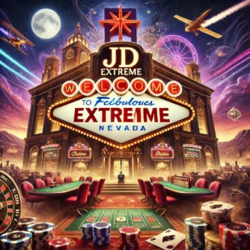 experience the essence of jd extreme through our captivating cover highlighting the iconic casinos and the exhilarating world of gaming